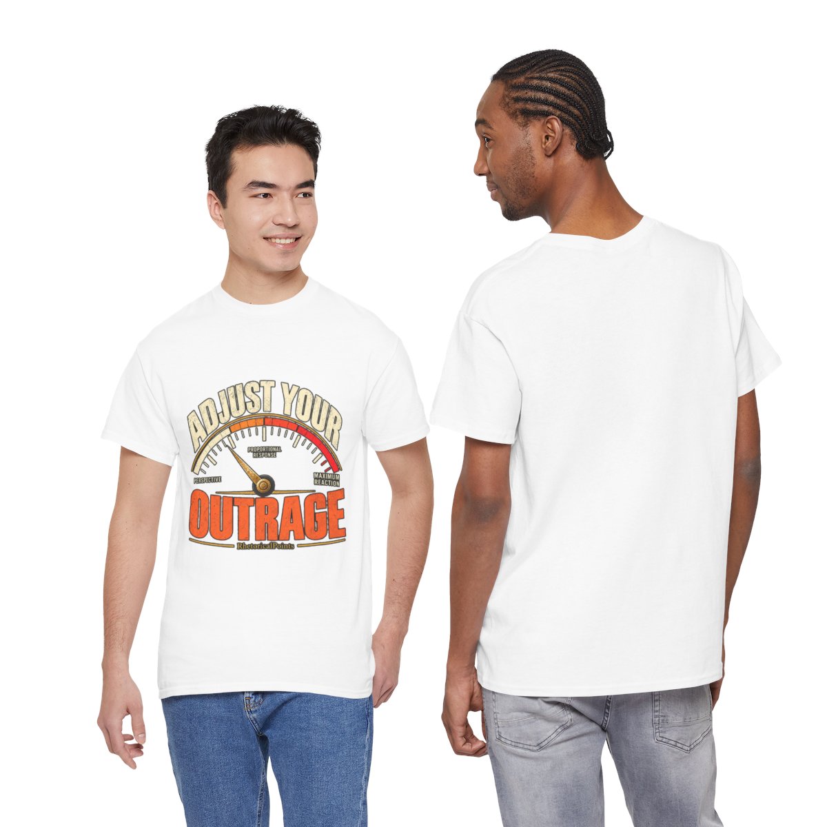 Adjust Your Outrage Graphic Tee